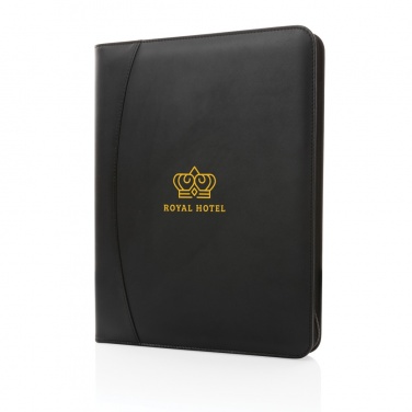 Logotrade promotional product picture of: RCS rPU deluxe tech portfolio with zipper