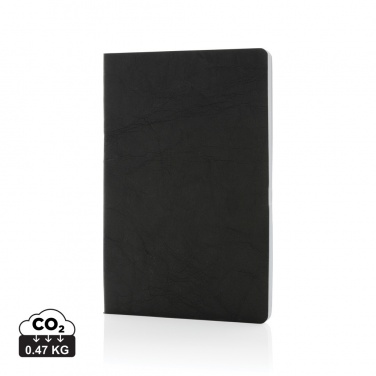 Logotrade promotional products photo of: Salton A5 GRS certified recycled paper notebook