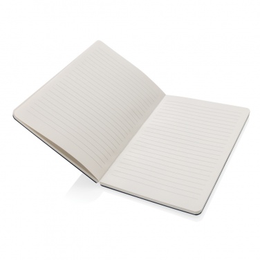 Logo trade promotional gifts picture of: Phrase GRS certified recycled felt A5 notebook