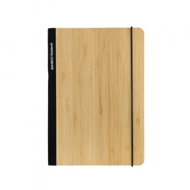 Logotrade business gift image of: Scribe bamboo A5 Notebook