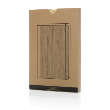 Logotrade business gift image of: Scribe bamboo A5 Notebook