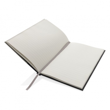 Logo trade advertising product photo of: Words GRS certified RPET & Kraft A5 notebook