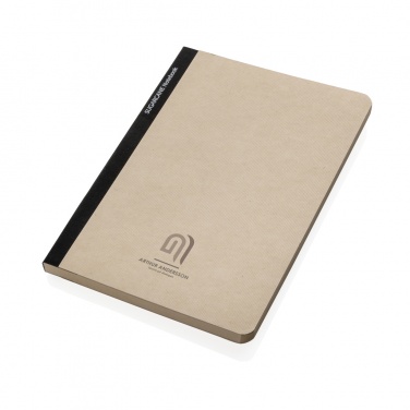 Logo trade advertising products picture of: Stylo Sugarcane paper A5 Notebook