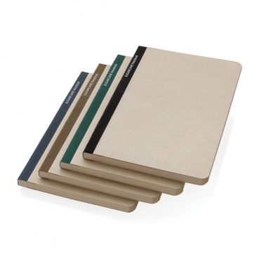 Logo trade promotional products picture of: Stylo Sugarcane paper A5 Notebook