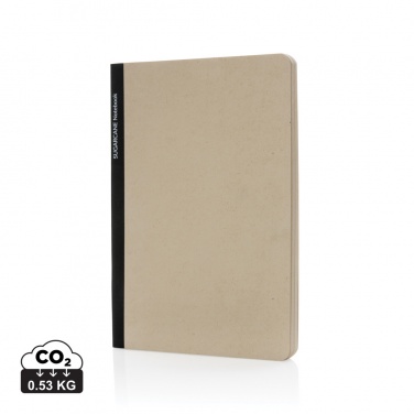 Logotrade promotional product picture of: Stylo Sugarcane paper A5 Notebook