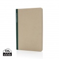 Stylo Sugarcane paper A5 Notebook, green