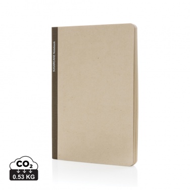 Logotrade promotional item picture of: Stylo Sugarcane paper A5 Notebook