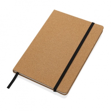 Logotrade promotional giveaway image of: Stoneleaf A5 cork and stonepaper notebook