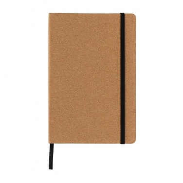 Logo trade promotional gift photo of: Stoneleaf A5 cork and stonepaper notebook