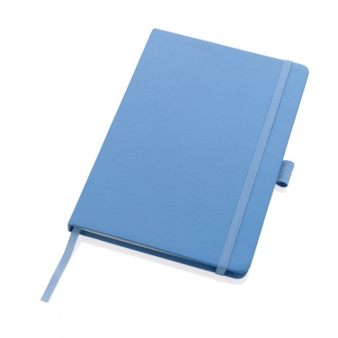 Logo trade business gifts image of: Sam A5 RCS certified bonded leather classic notebook