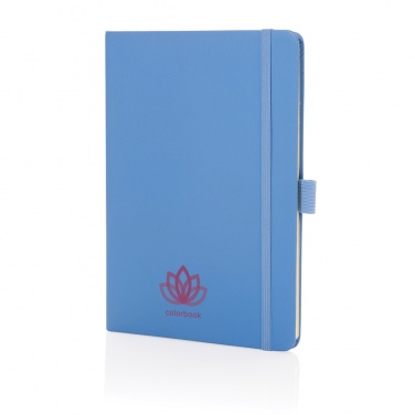 Logo trade promotional giveaways image of: Sam A5 RCS certified bonded leather classic notebook