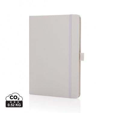 Logo trade promotional products image of: Sam A5 RCS certified bonded leather classic notebook