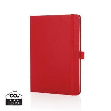 Logotrade promotional merchandise image of: Sam A5 RCS certified bonded leather classic notebook