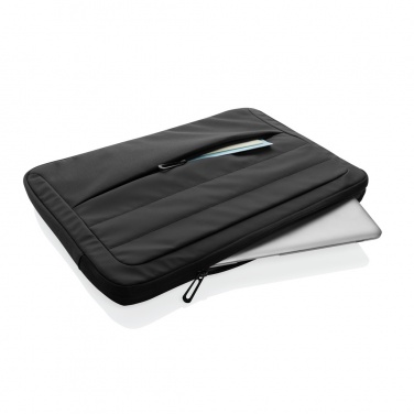 Logotrade promotional item image of: Armond AWARE™ RPET 15.6 inch laptop sleeve