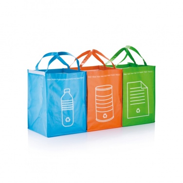 Logo trade promotional products picture of: 3pcs recycle waste bags