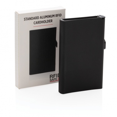 Logo trade promotional gift photo of: Standard aluminium RFID cardholder