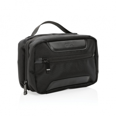 Logotrade corporate gift picture of: Swiss Peak AWARE™ RPET Voyager toiletry bag