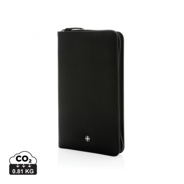 Logo trade promotional giveaway photo of: Swiss Peak Heritage RCS rPU RFID travel wallet