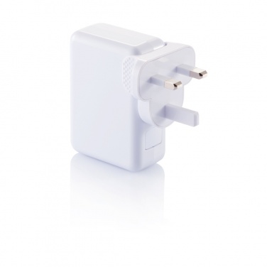 Logotrade corporate gift picture of: Travel plug with 4 USB ports