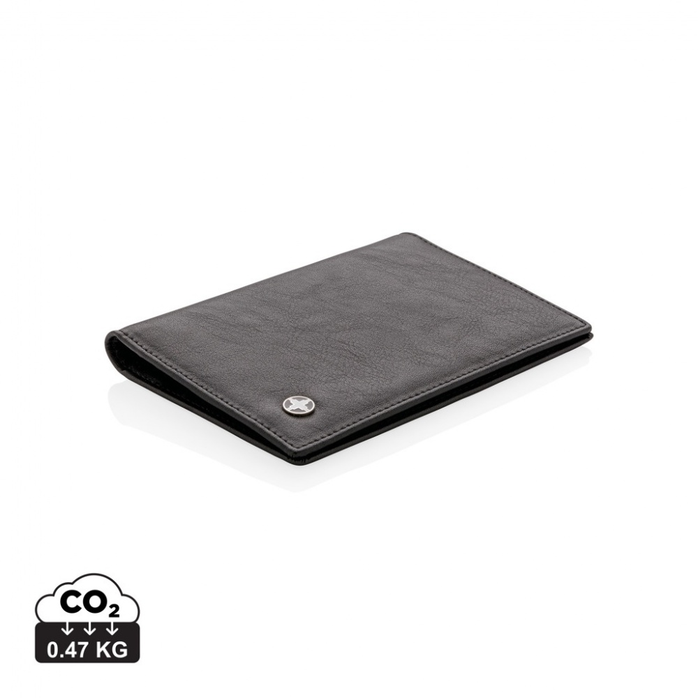 Logo trade promotional product photo of: RFID anti-skimming passport holder