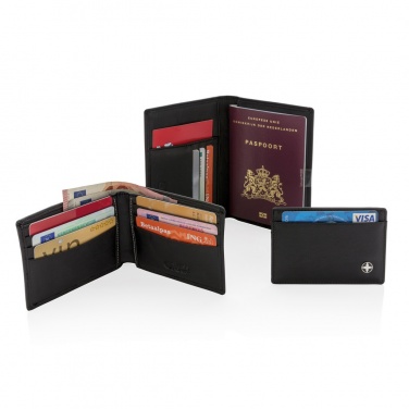 Logotrade promotional merchandise image of: RFID anti-skimming passport holder