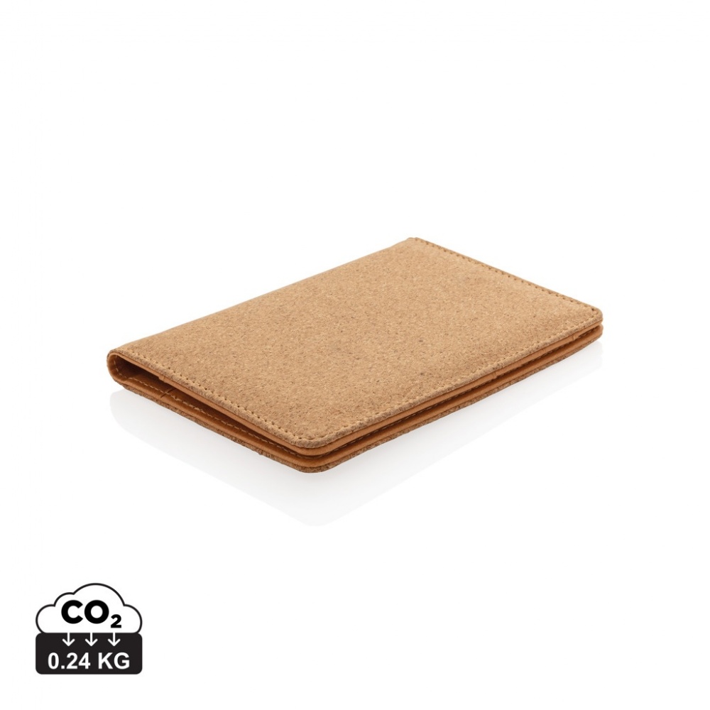 Logotrade corporate gift picture of: Cork secure RFID passport cover