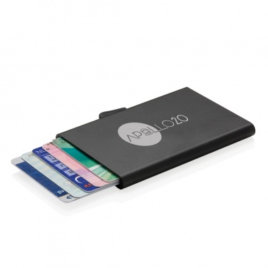 Logotrade promotional giveaway image of: C-Secure aluminium RFID card holder