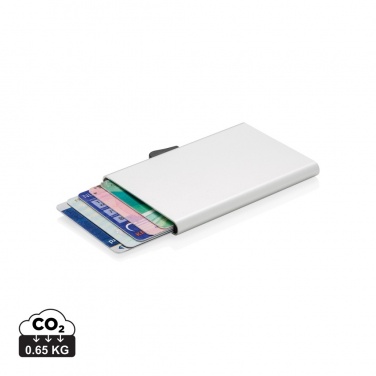 Logo trade promotional merchandise photo of: C-Secure aluminium RFID card holder