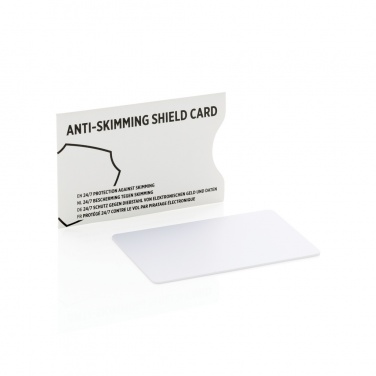 Logo trade promotional product photo of: Anti-skimming RFID shield card with active jamming chip