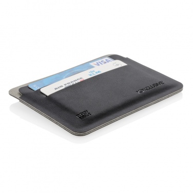 Logo trade promotional items picture of: Quebec RFID safe cardholder