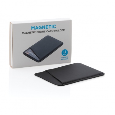 Logo trade promotional items picture of: Magnetic phone card holder