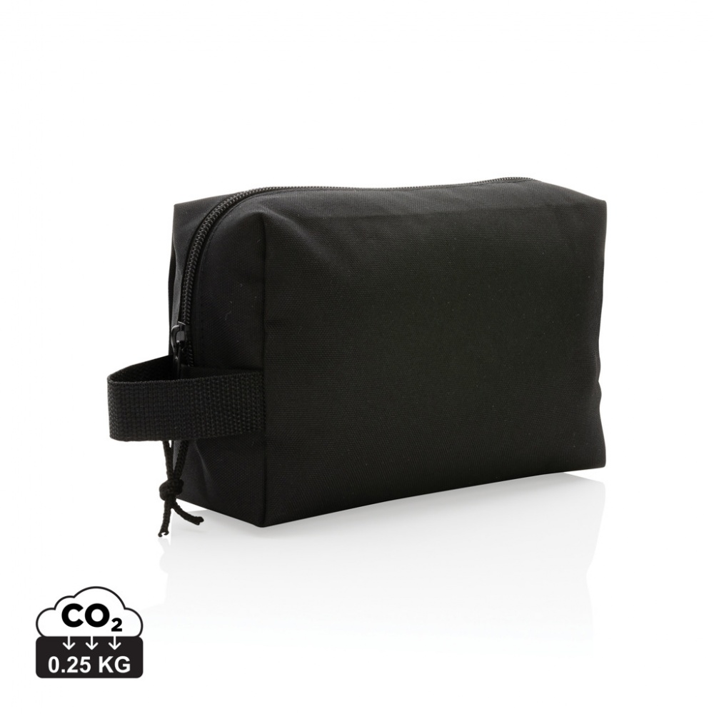 Logotrade promotional item image of: Impact AWARE™ basic RPET toiletry bag