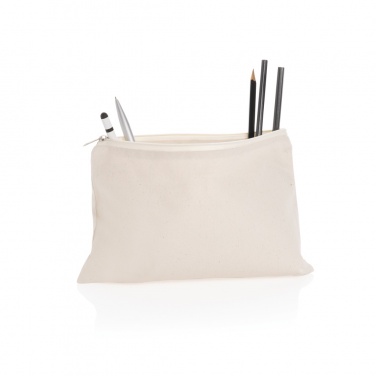 Logotrade promotional item picture of: Impact Aware™ 285 gsm rcanvas pencil case undyed