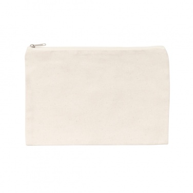 Logo trade promotional gift photo of: Impact Aware™ 285 gsm rcanvas pencil case undyed