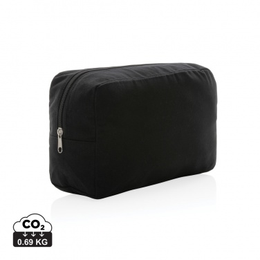 Logotrade promotional item picture of: Impact Aware™ 285 gsm rcanvas toiletry bag undyed