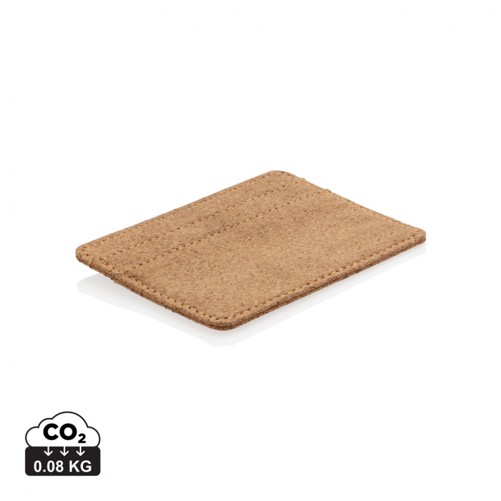 Logo trade promotional gifts picture of: Cork secure RFID slim wallet