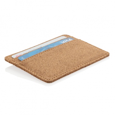 Logo trade promotional products image of: Cork secure RFID slim wallet