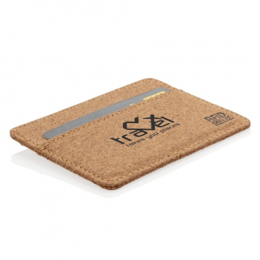 Logotrade business gifts photo of: Cork secure RFID slim wallet