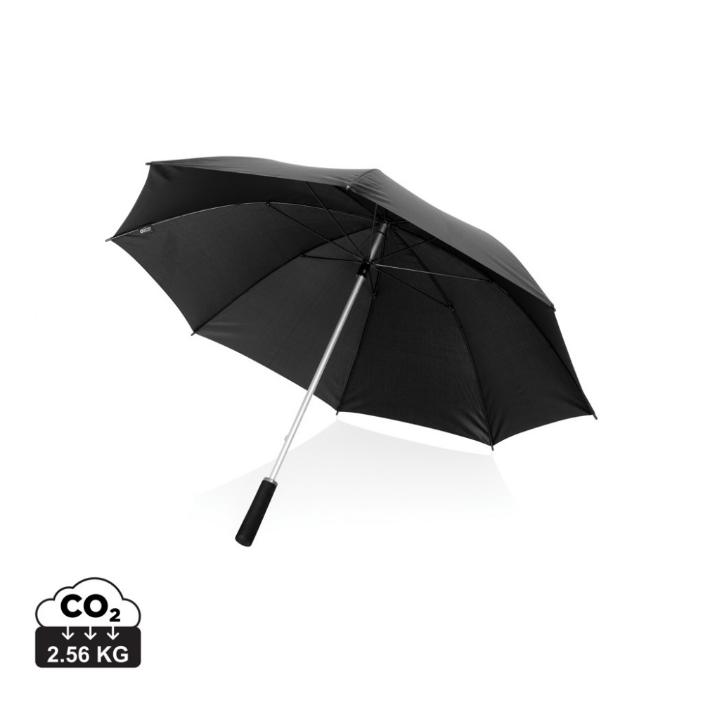 Logotrade promotional gift picture of: Swiss Peak Aware™ Ultra-light manual 25” Alu umbrella