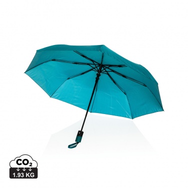 Logotrade corporate gift image of: 21" Impact AWARE™ 190T mini auto open umbrella