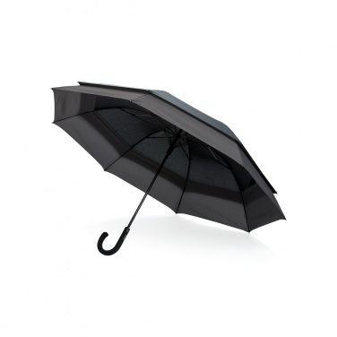 Logo trade promotional merchandise picture of: Swiss Peak AWARE™ 23" to 27" expandable umbrella