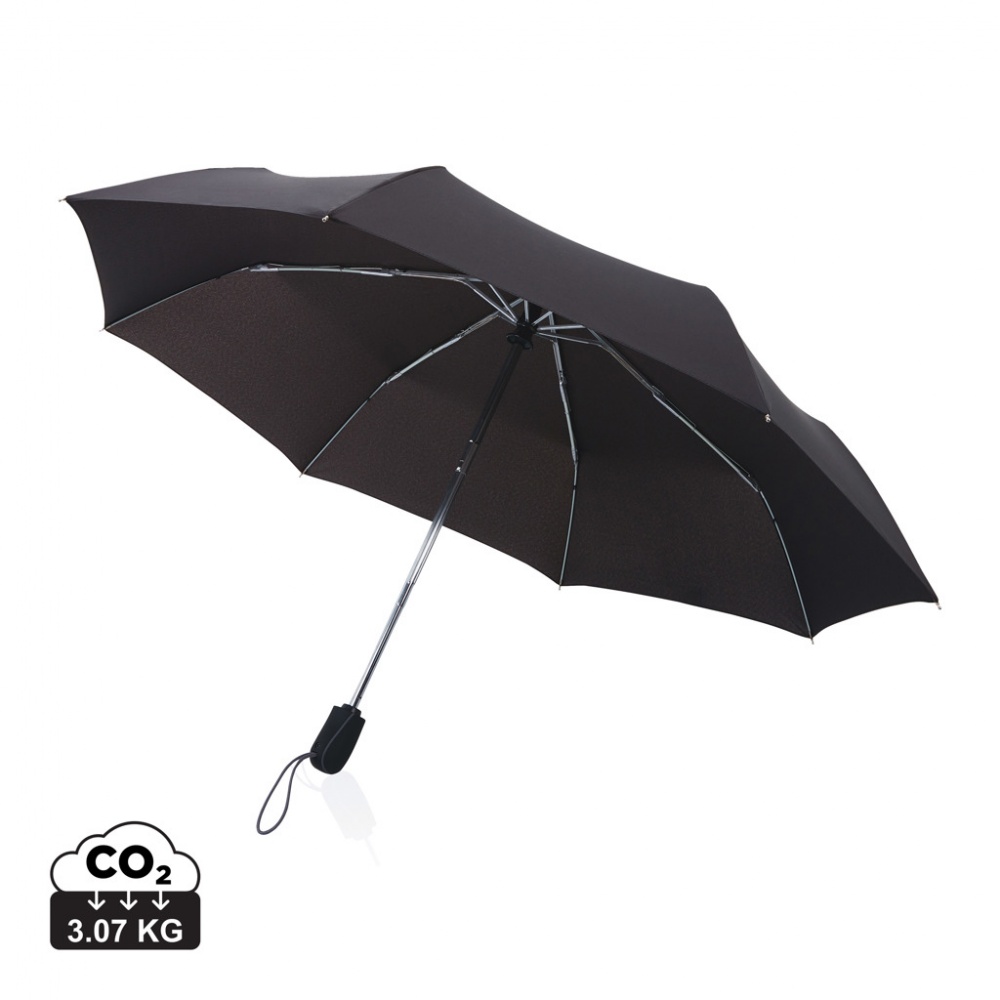 Logo trade promotional giveaways picture of: Swiss Peak AWARE™ Traveller 21” automatic umbrella