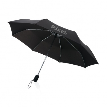 Logotrade promotional product image of: Swiss Peak AWARE™ Traveller 21” automatic umbrella