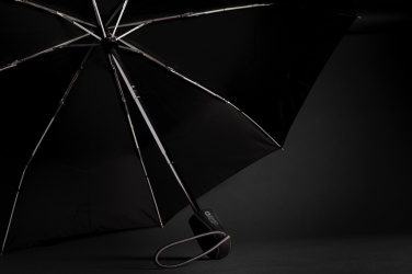 Logo trade corporate gift photo of: Swiss Peak AWARE™ Traveller 21” automatic umbrella