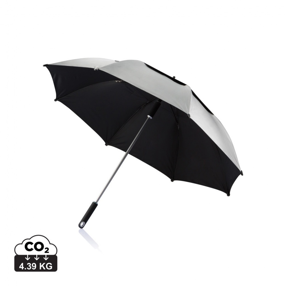 Logo trade promotional product photo of: 27” Hurricane storm umbrella