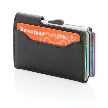 Logo trade business gifts image of: C-Secure RFID card holder & wallet