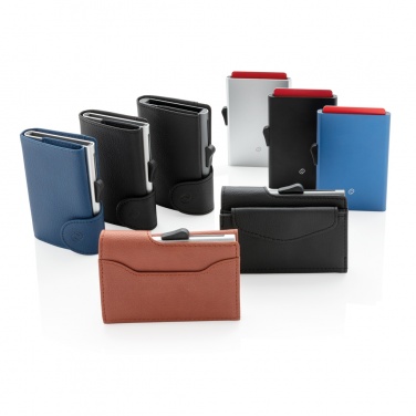 Logo trade promotional merchandise photo of: C-Secure RFID card holder & wallet