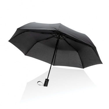 Logotrade promotional gift image of: 21" Impact AWARE™ RPET 190T mini auto open umbrella