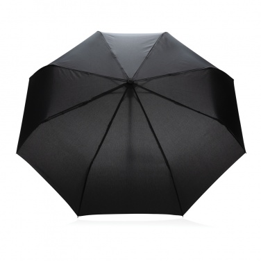 Logo trade corporate gifts image of: 21" Impact AWARE™ RPET 190T auto open/close umbrella