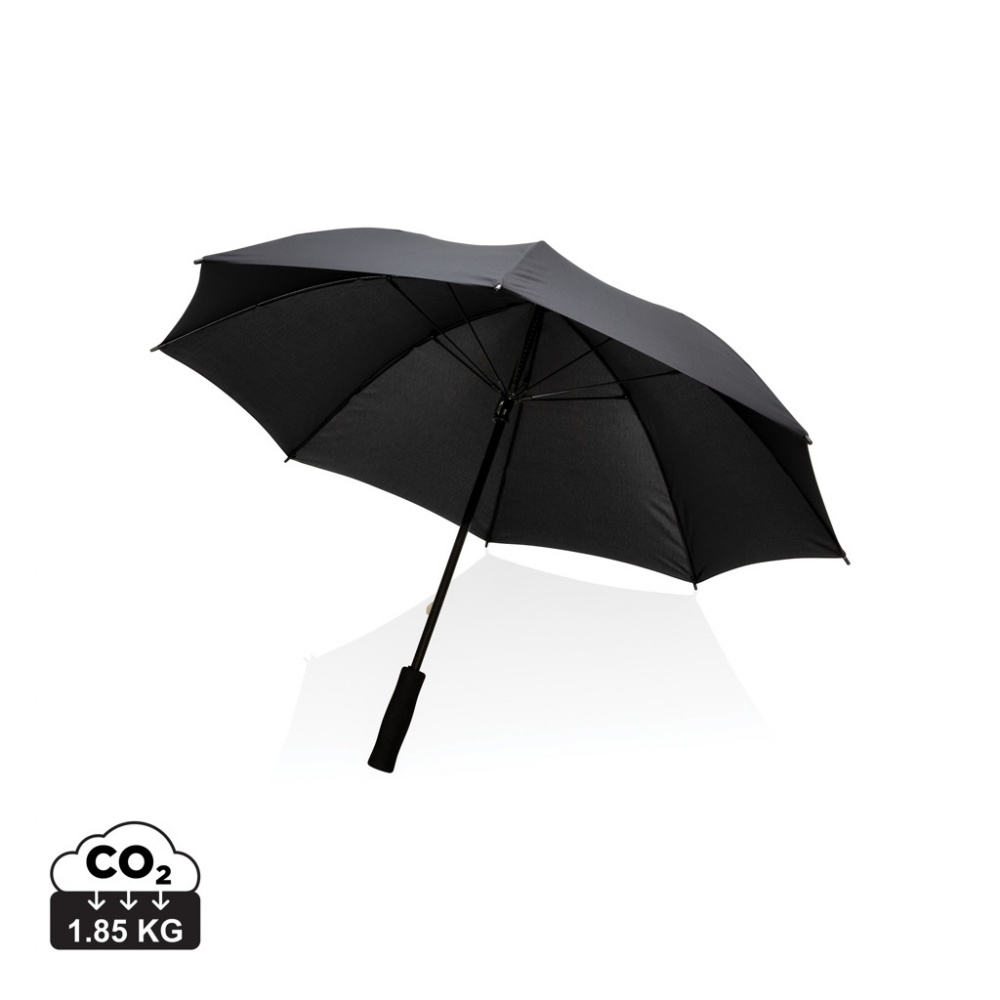 Logo trade advertising products image of: 23" Impact AWARE™ RPET 190T Storm proof umbrella